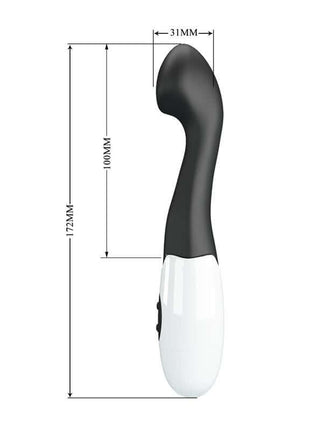 Vibrator Charles 30 functions Black