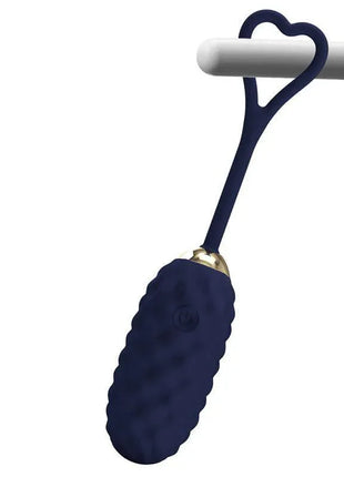Vivian Vibrating Egg with Digital Screen Remote Control Blue