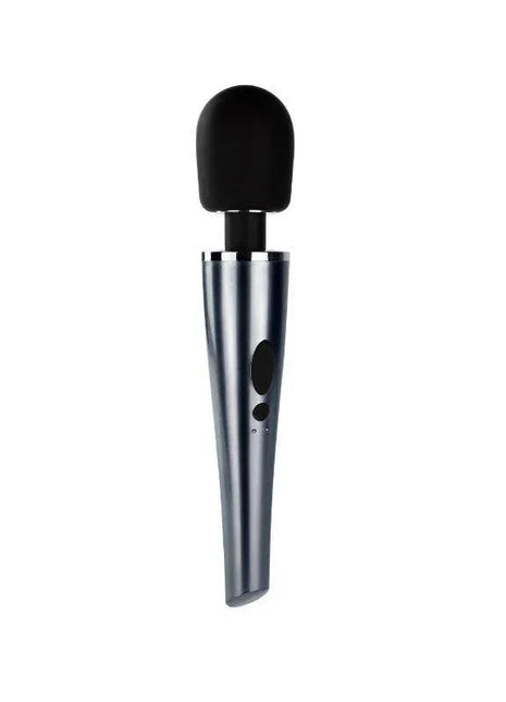 Wand Massager Relyme USB Silicone Black