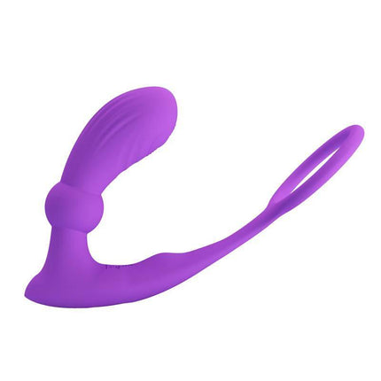 Warren Remote Vibrating Anal Plug and Penis Ring