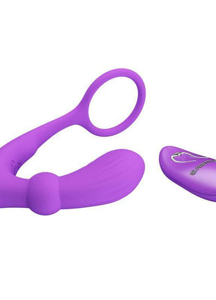 Warren Remote Vibrating Anal Plug and Penis Ring