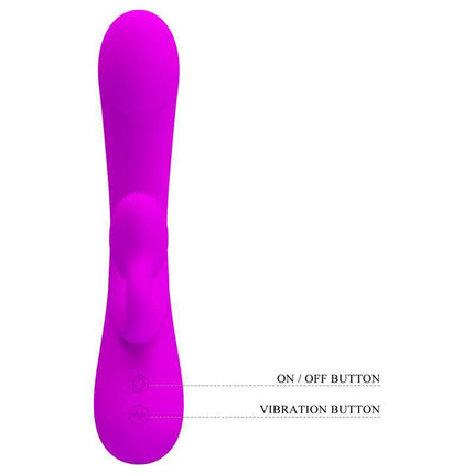 Waterproof Rabbit Vibrator with Silicone Texture