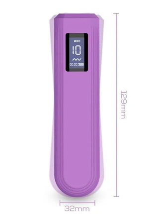 Whim Digital Display Vibrator Bullet 12.9 cm