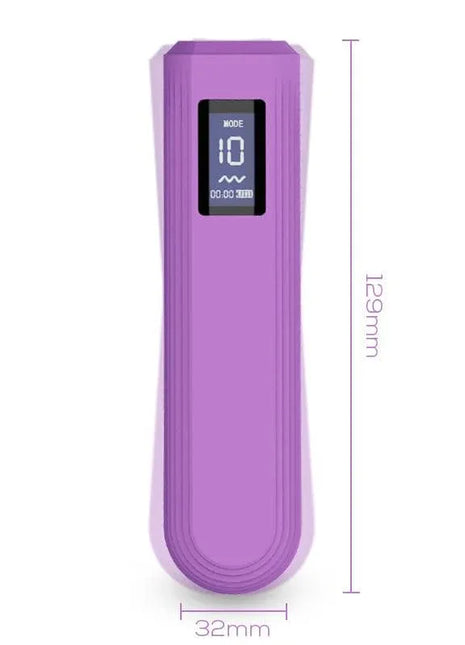 Whim Digital Display Vibrator Bullet 12.9 cm