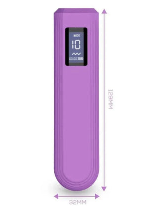 Whim Digital Display Vibrator Bullet 12.9 cm
