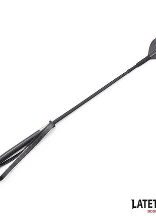 Whip with Heart Shape Black 60cm
