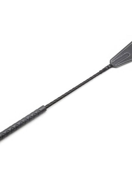 White Lining Riding Crop