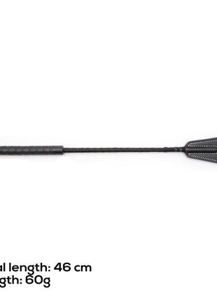 White Lining Riding Crop