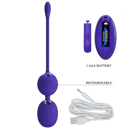 Willie Youth Vibrating Kegel Balls with Remote