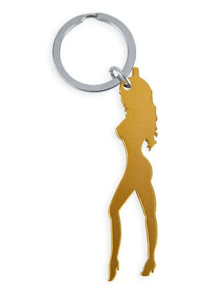 Women's Keychain with Opener Golden