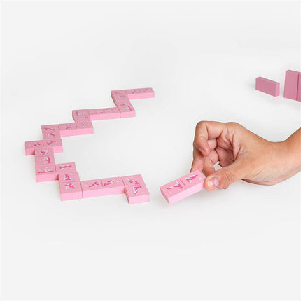 Wooden Game Kinky Domino Adult Themed
