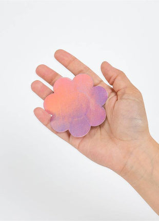 Wow Boobs! Nipple Covers Flower Shapped Holographic