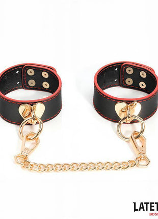 Wrist Cuff with Golden Chain
