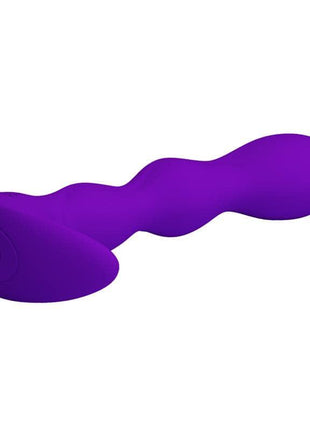 Yale Butt Plug with Vibration Purple