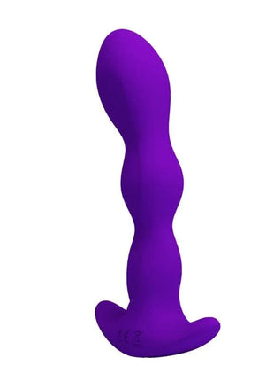Yale Butt Plug with Vibration Purple