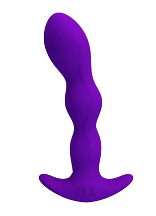 Yale Butt Plug with Vibration Purple