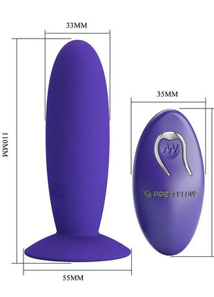 Youth Vibrating Anal Plug with Remote