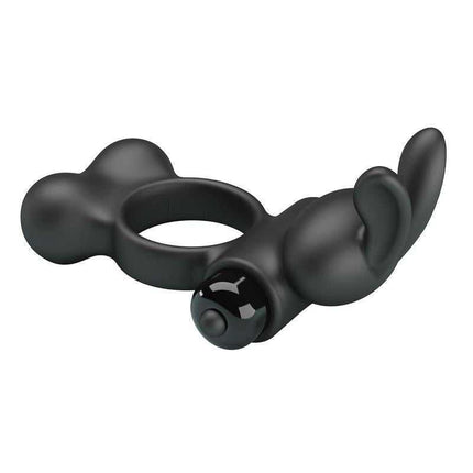 Yusuf Vibrating Penis Ring with Steel Beads