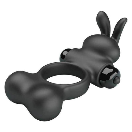Yusuf Vibrating Penis Ring with Steel Beads