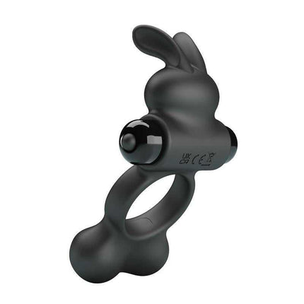 Yusuf Vibrating Penis Ring with Steel Beads