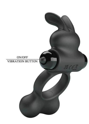 Yusuf Vibrating Penis Ring with Steel Beads