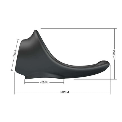 Zadok Silicone Cock and Testicles Ring