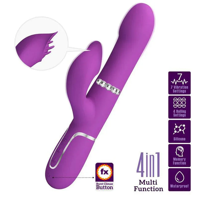 Zalin Vibe with Rotative Balls and Tickling