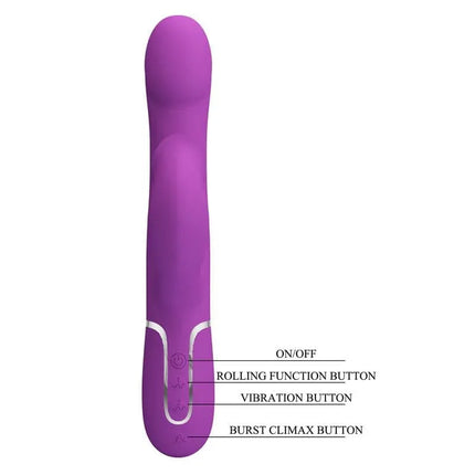 Zalin Vibe with Rotative Balls and Tickling