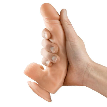 Zane Realistic Dildo with Testicles-19.5 cm